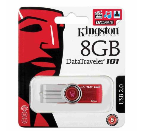 Kingston DataTraveler 101 G2 USB 2.0 Flash Drive-8GB