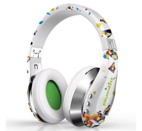  Roll over image to zoom in Bluedio A (Air) Stylish Wireless Bluetooth Headphones with Mic