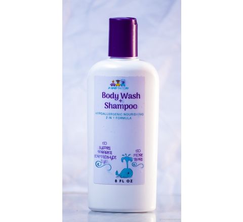 JBF Body wash and Shampoo, 8 fl oz