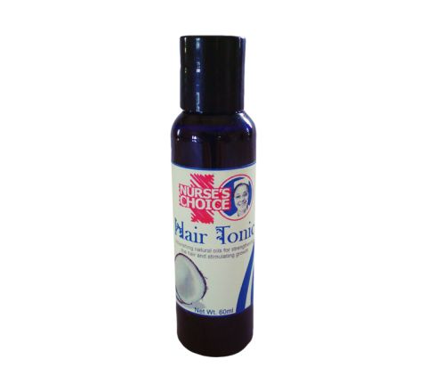 Nurses Choice Hair Tonic - Coconut Oil, Castor Oil & Essential Oil Blend 60ml and 120ml