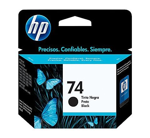 HP 74 Black Ink Cartridge