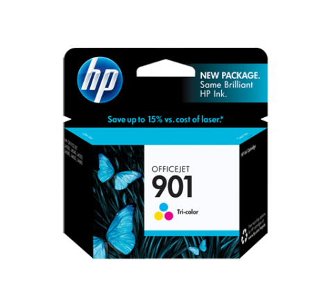 HP 901 Tri-Color Ink Cartridge