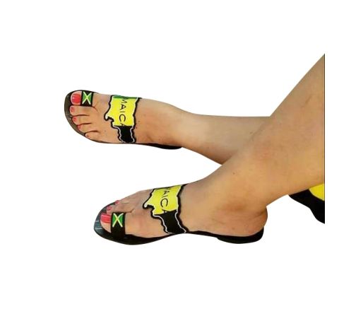 Shoan's Collections Jamaican Pride Women Sandals