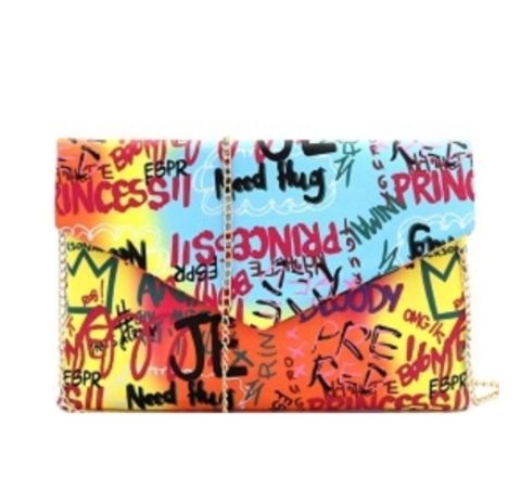 Graffiti Clutch - Colored