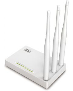 Netis WF2409E 300Mbps High-Speed Wireless N Router | Smart 3 x 5dBi High Gain Antennas with Parental Control for Computers, Smartphones, Wireless Cameras