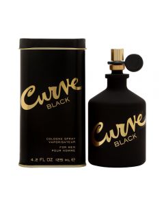 Curve Black For Men, Cologne Spray with Casual Day or Night Scent, 4.2 fl oz