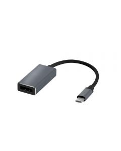 ARGOM Tech CABLE ADAPTER TYPE-C MALE TO DISPLAYPORT FEMALE 6IN/15CM