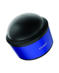 COBY Blue Dyna Dome Bluetooth Speaker, Blue