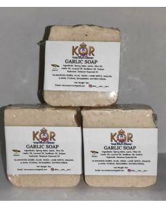 Garlic Soap Bar (8oz)- Pack of 1