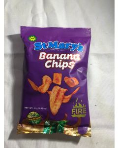 St. Mary Banana Chips - Spicy