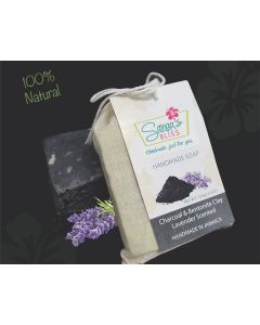 Bamboo Charcoal & Bentonite Clay Handmade Soap