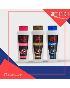 Soft Touch Shampoo & Conditioner SET ( 3 x 750 ml)