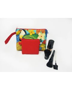 Pacific Tropical Makeup Bag Set, Medium