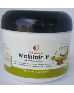 Earth Essence Maintain It - Mango Shea Coconut Hair Moisturizer -4oz