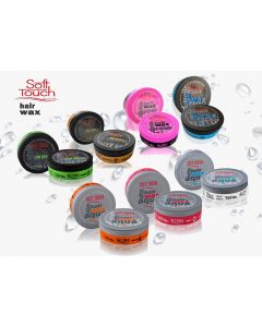 Assorted Soft Touch hair wax  (CASE of 60)