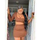 Mocha Two Piece 