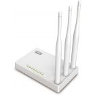 Netis WF2409E 300Mbps High-Speed Wireless N Router | Smart 3 x 5dBi High Gain Antennas with Parental Control for Computers, Smartphones, Wireless Cameras