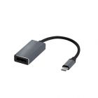 ARGOM Tech CABLE ADAPTER TYPE-C MALE TO DISPLAYPORT FEMALE 6IN/15CM