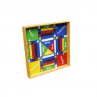 Jamaican Ludo Board + Checkers | 24'' * 24'' Double Sided Game Board | Family Game Night