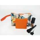 Floral Abstract Makeup Bag Set, Medium 