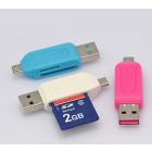 USB/Micro USB memory card adapters