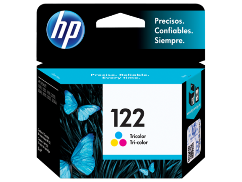 HP 122 Tri-Color Ink Cartridge