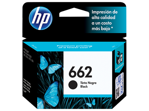 HP 662 Ink Cartridge - Black