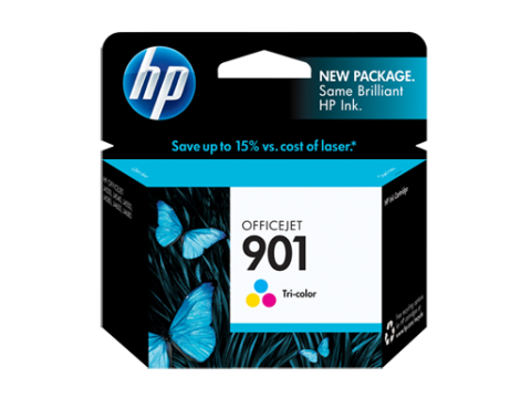 HP 901 Tri-Color Ink Cartridge