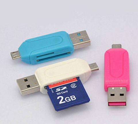 USB/Micro USB memory card adapters